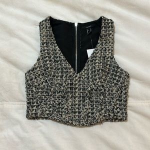 Never worn cute corset top!!